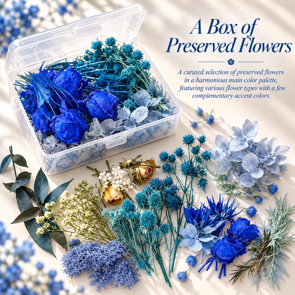 DIY Preserved Flower Ring & Corsage Material Kit