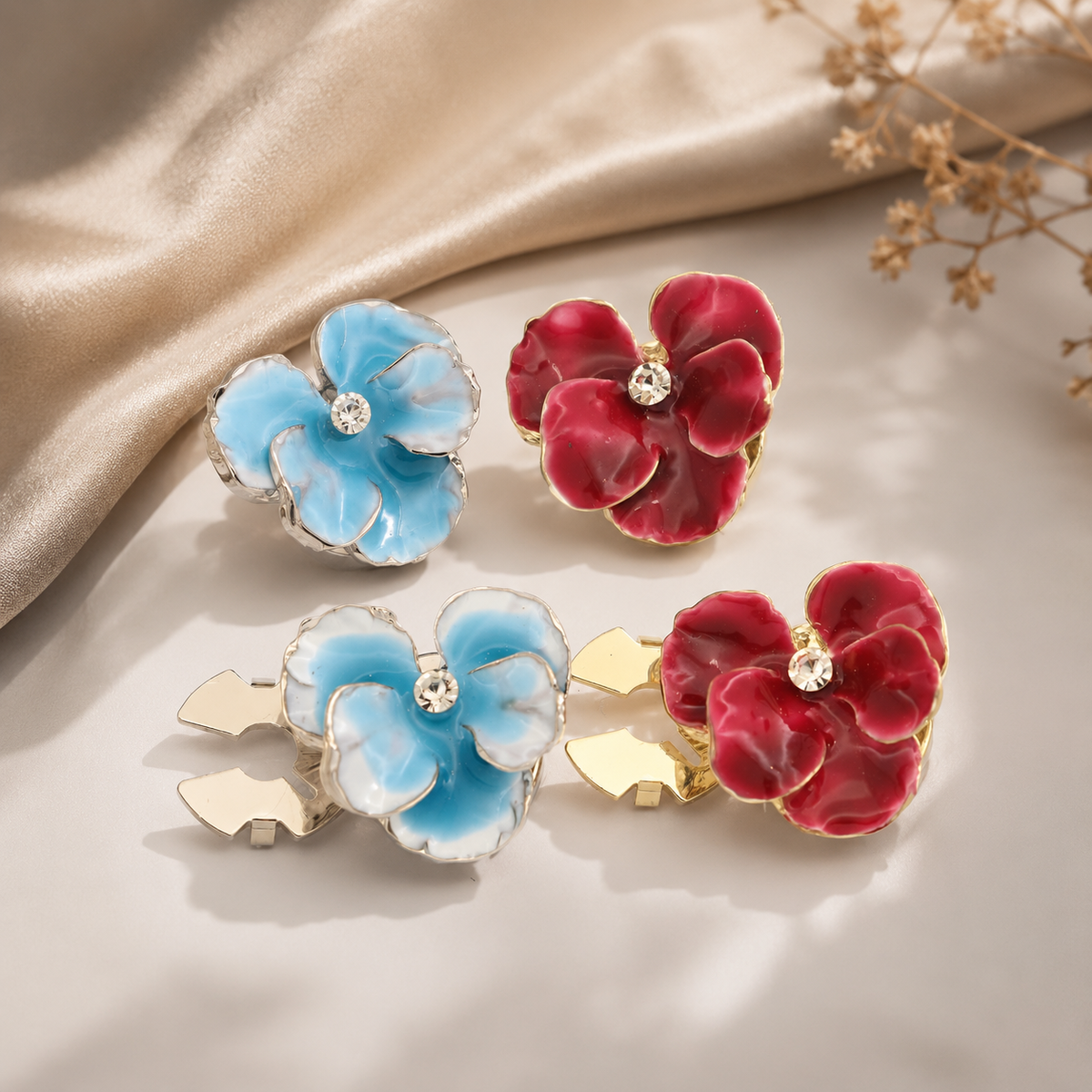 Iris Gradient Enamel Cufflinks