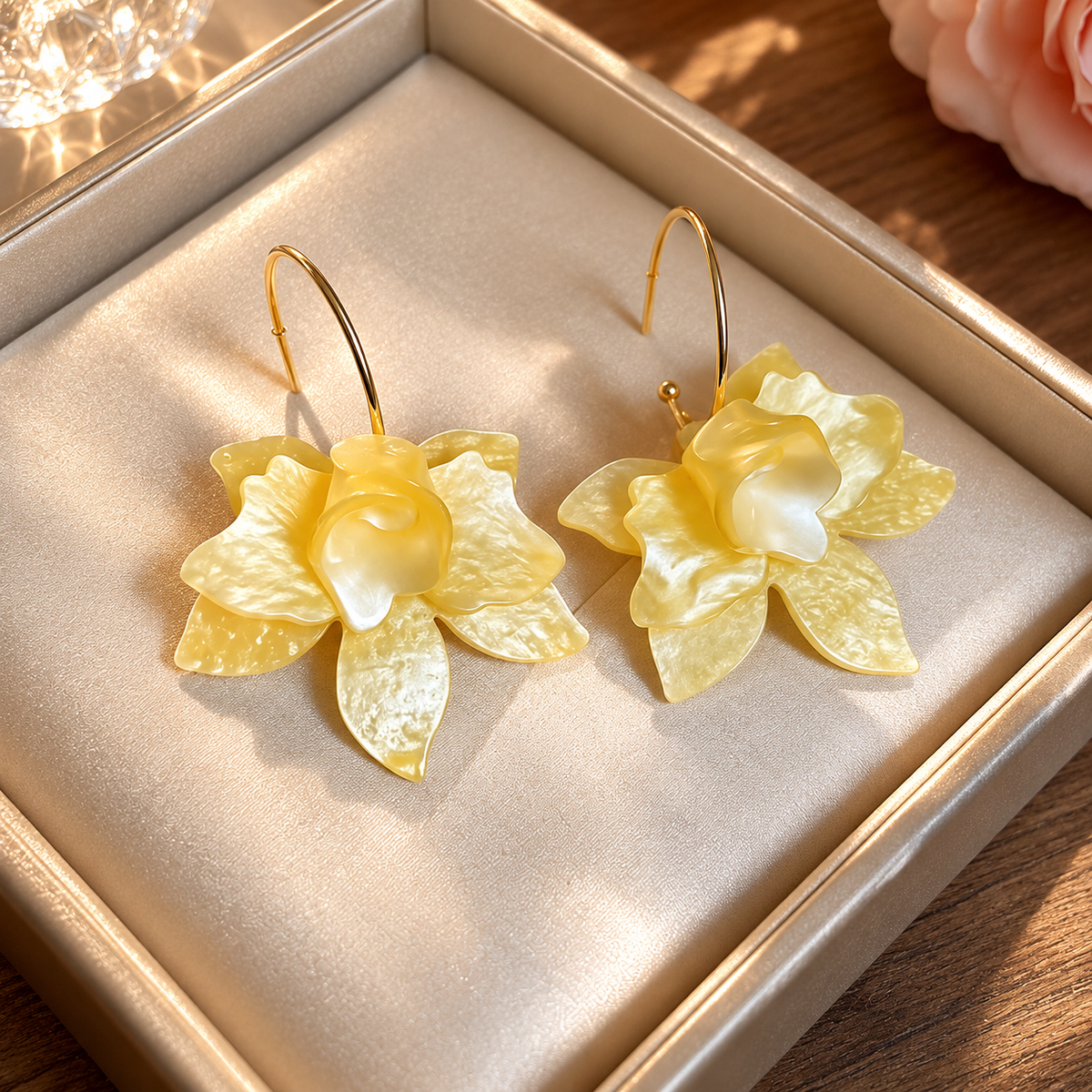 Tropical Bloom Statement Earrings