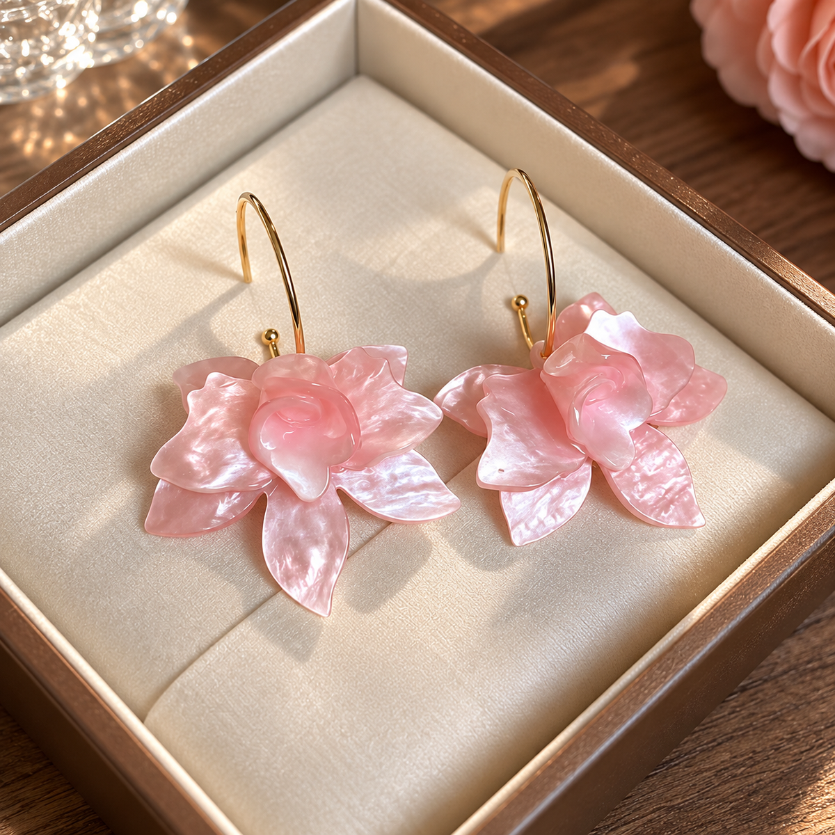 Tropical Bloom Statement Earrings