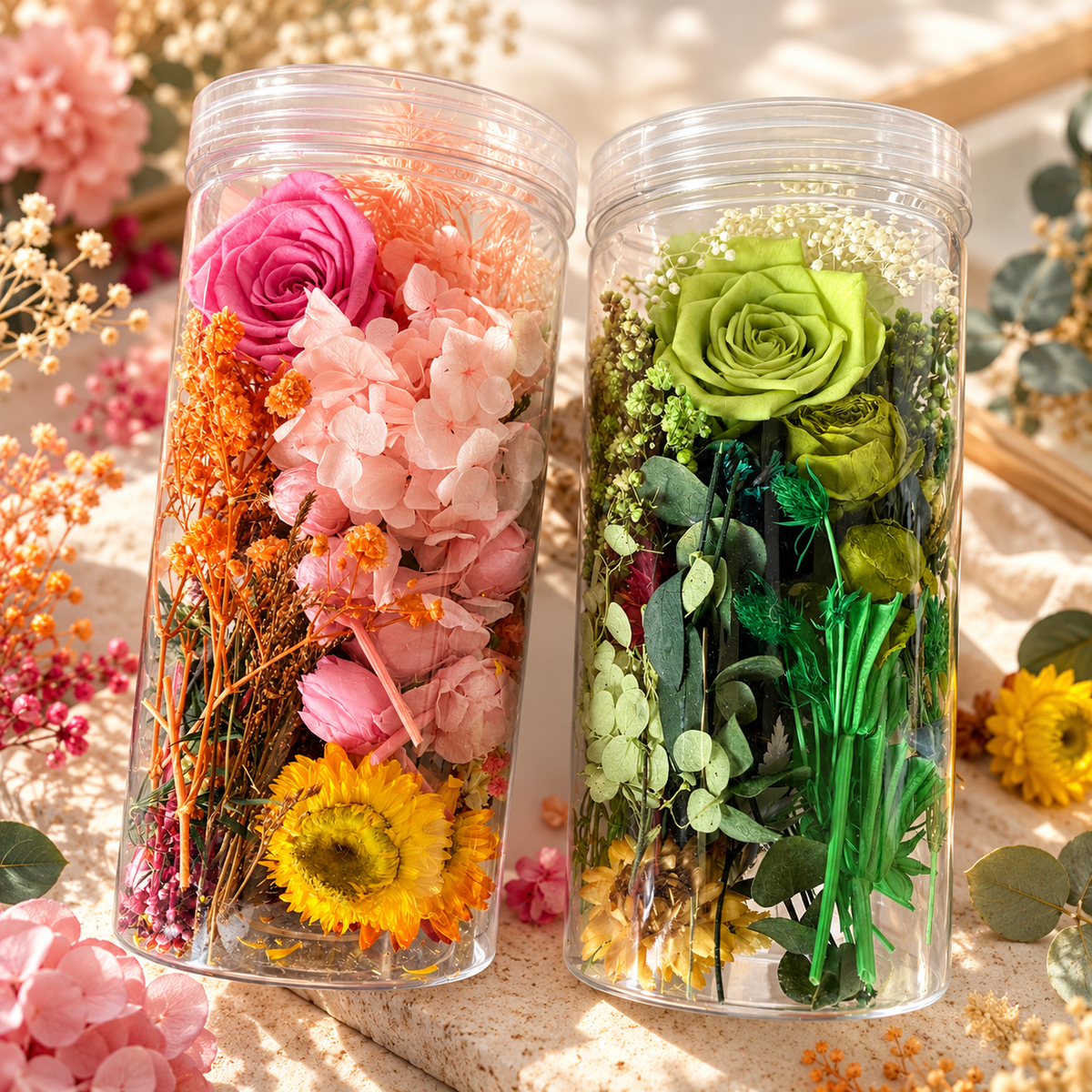 DIY Preserved Flower & Sand Art Kit